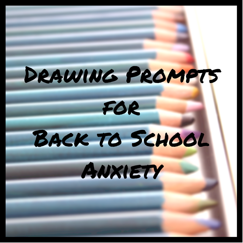 Drawing Prompts for School Anxiety | Creativity in Therapy | Carolyn Mehlomakulu