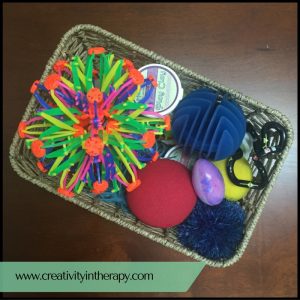 Fidget Basket | Creativity in Therapy | Carolyn Mehlomakulu