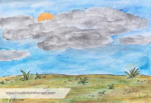 Emotions As Weather Art Therapy